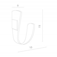 Бра ARTE Lamp A1418AP-1WH