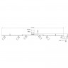 Спот ARTE Lamp A4510PL-6SS