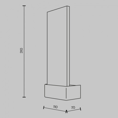 Бра Maytoni MOD318WL-L3CH3K