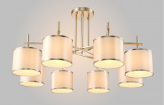 Люстра на штанге Crystal Lux SERGIO PL8 GOLD