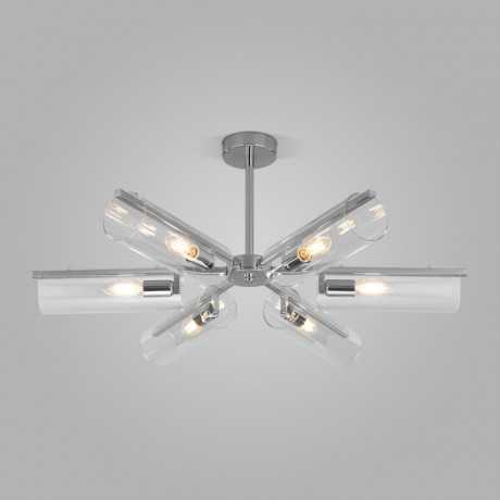 Люстра на штанге Eurosvet 70144/6 хром