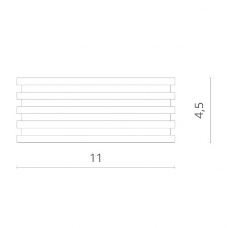 Накладной светильник Divinare 1349/03 PL-1