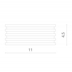 Накладной светильник Divinare 1349/03 PL-1