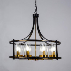 Подвесная люстра ARTE Lamp A7011SP-8BK