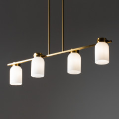 Люстра на штанге Freya FR5446PL-04BS