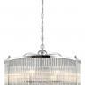 Подвесная люстра Crystal Lux TADEO SP6 D600 CHROME/TRANSPARENTE