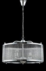 Подвесная люстра Crystal Lux TADEO SP6 D600 CHROME/TRANSPARENTE