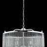 Подвесная люстра Crystal Lux TADEO SP6 D600 CHROME/TRANSPARENTE