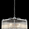 Подвесная люстра Crystal Lux TADEO SP6 D600 CHROME/TRANSPARENTE