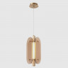 Подвесной светильник Crystal Lux AMARILLO SP18W LED BRASS