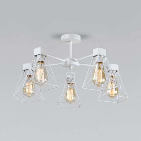 Люстра на штанге Eurosvet 70107/5 белый