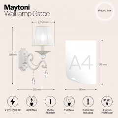 Бра Maytoni ARM247-01-G