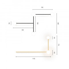 Бра ImperiumLoft 140828-26