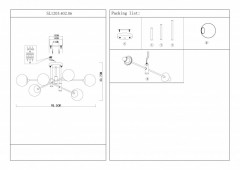 Накладная люстра ST-Luce SL1203.402.06