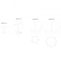 Настольная лампа ARTE Lamp A4012LT-1CC