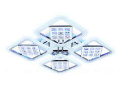 Люстра на штанге Ambrella Light FA288