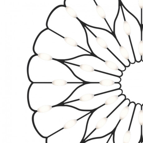 Подвесная люстра Maytoni MOD037PL-L48B