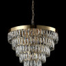 Каскадная люстра Crystal Lux ABIGAIL SP-PL15 D620 GOLD/TRANSPARENT