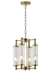 Подвесная люстра Crystal Lux TOMAS SP4 BRASS