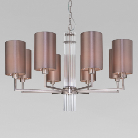 Подвесная люстра Eurosvet 60134/8 никель