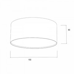 Накладной светильник Escada 20005SMU/04LED SBK