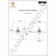 Бра iLamp BJ005/J CR