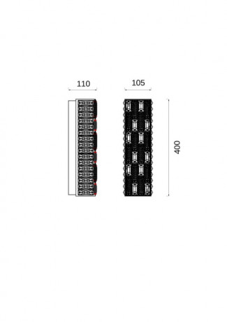 Бра Fluorite FL1052-2W