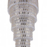 Каскадная люстра Crystal Lux LIRICA SP40 D700 CHROME/GOLD-TRANSPARENT