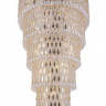 Каскадная люстра Crystal Lux LIRICA SP40 D700 CHROME/GOLD-TRANSPARENT