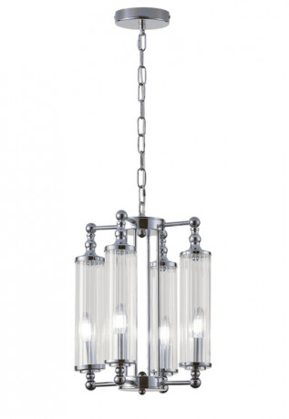 Подвесная люстра Crystal Lux TOMAS SP4 CHROME