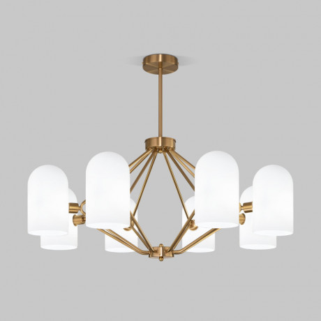 Люстра на штанге Eurosvet 60157/8 латунь