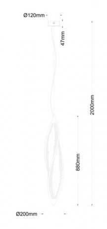 Подвесной светильник Fluorite FL1159-1P1