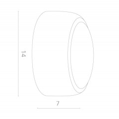 Бра ARTE Lamp A1421AP-1WH