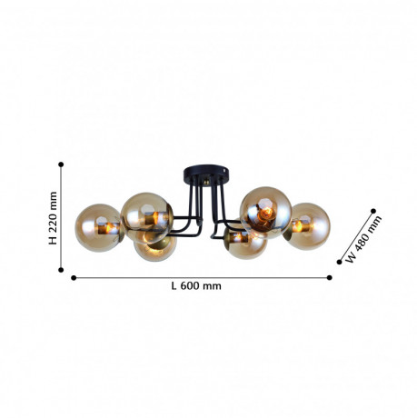 Люстра на штанге F-Promo 2344-6U