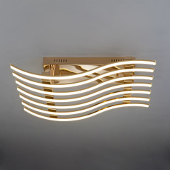 Накладной светильник Eurosvet 90091/7 золото 84W