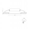 Встраиваемый светильник DesignLed BQ009109-WH-NW