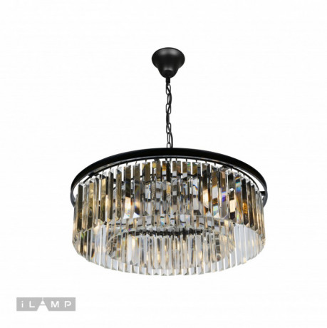 Подвесная люстра iLamp 6102-800 BK