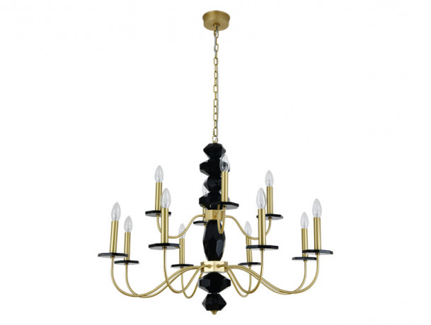 Подвесная люстра Newport 3878+4/С brass