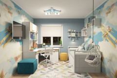 Потолочный детский светильник Kink Light 074504