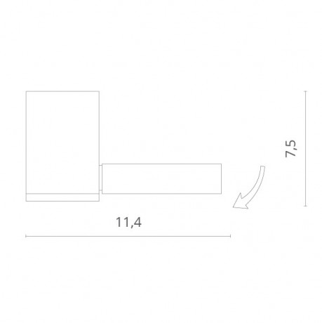 Накладной светильник Divinare 1486/04 PL-1