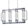 Подвесная люстра Crystal Lux TOMAS SP8 L1000 CHROME