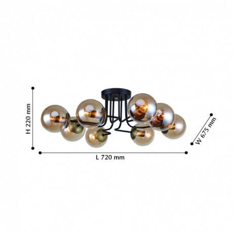 Люстра на штанге F-Promo 2344-8U