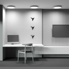 Накладной светильник Maytoni Technical C032CL-45W4K-RD-W