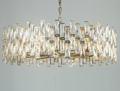 Подвесная люстра Newport 10123+9/C gold