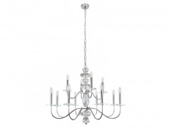 Подвесная люстра Newport 3878+4/С nickel