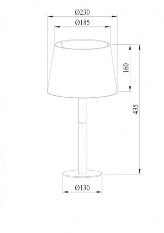 Настольная лампа ARTE Lamp A2102LT-1WH
