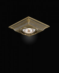 Встраиваемый светильник Reccagni Angelo Spot 1084 Bronzo