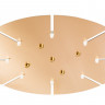 База накладная Crystal Lux Потолочная база D600-8 BRASS