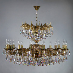 Подвесная люстра AMBIENTE by BRIZZI 2128/16 PB Tear Drop