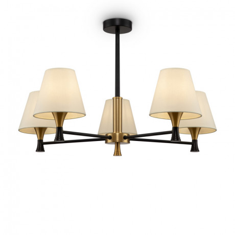 Люстра на штанге Freya FR5098PL-05BBS